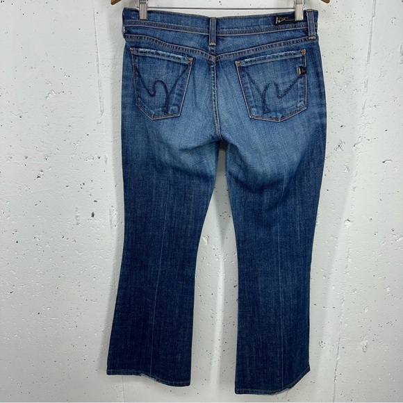 Citizens Of Humanity size 28 x 29 Ingrid Low Rise Flare Stretch Jeans #002 - Picture 6 of 15